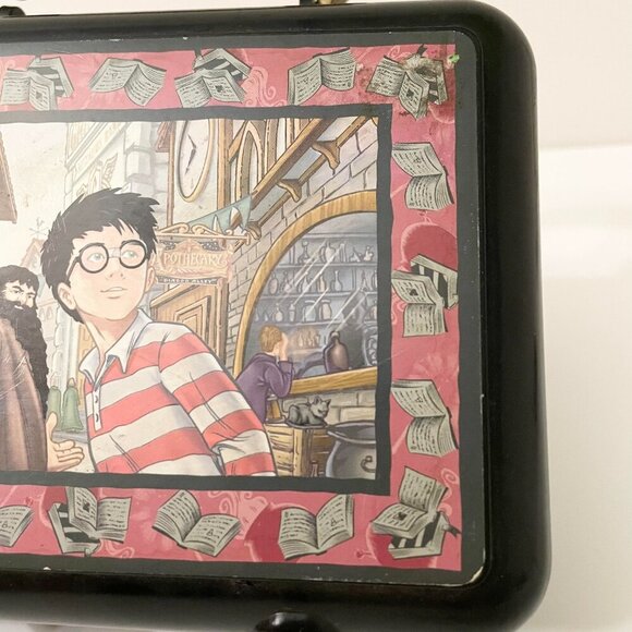 2001 Harry Potter School Box WB Lunch Box Damaged - Picture 15 of 16